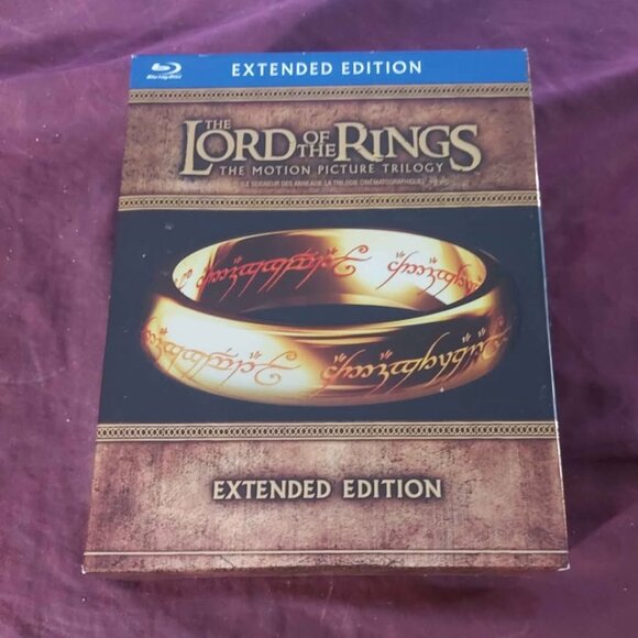Lord of the Rings the motion picture trilogy extended edition 15 dvd box set - Picture 1 of 4
